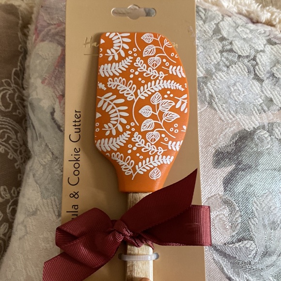 🍁🍪🍁NWT Harvest Collection Large Spatula & Cookie Cutter - Picture 2 of 6